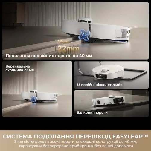 Фото: Робот-пилосос Dreame Bot Matrix 10 Pro White (RLM61HE-Wh) № 23 | KTC
