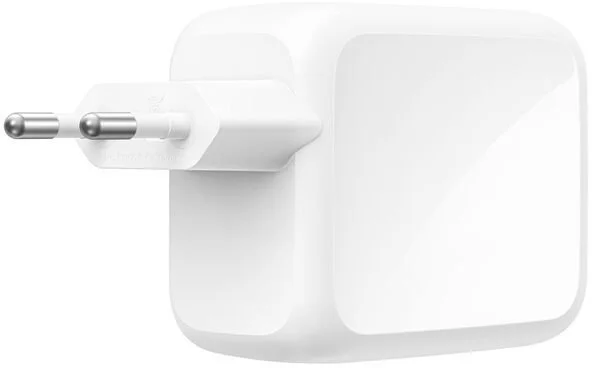 Зарядний пристрій Belkin UltraCharge GaN 67W White (WCH022KQWH)