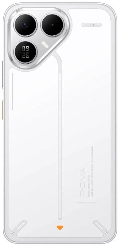 Смартфон TECNO POVA 8 5G 8/128GB Arc White (4894947132292)