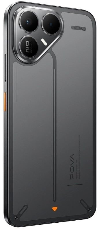 Смартфон TECNO POVA 8 5G 8/256GB Graphite Black (4894947132339)