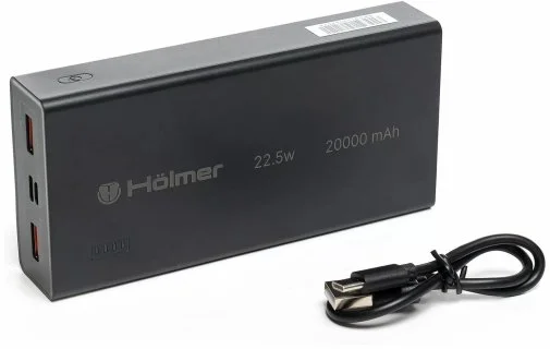 Фото: Батарея універсальна Romsat NRG-01 Rabbit 20000mAh 22.5W Black № 9 | KTC