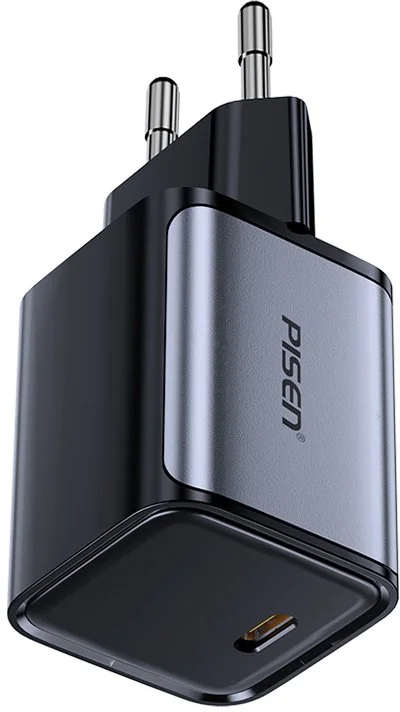 Фото: Зарядний пристрій Pisen BOLT Lite PD 30W Black with Type-C / Type-C (TP-C62_Kit) № 22 | KTC