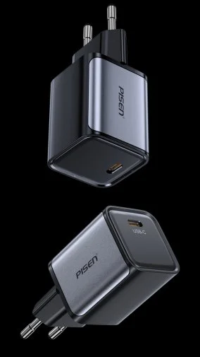 Фото: Зарядний пристрій Pisen BOLT Lite PD 30W Black with Type-C / Type-C (TP-C62_Kit) № 28 | KTC