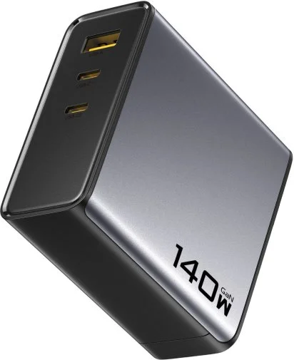 Фото: Зарядний пристрій Pisen BOLT Pro PD 140W Black (TP-C68) № 23 | KTC