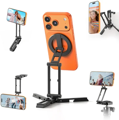 Фото: Універсальний тримач Ulanzi SK29 Foldable Phone Stand Magnetic Black (M101) № 15 | KTC