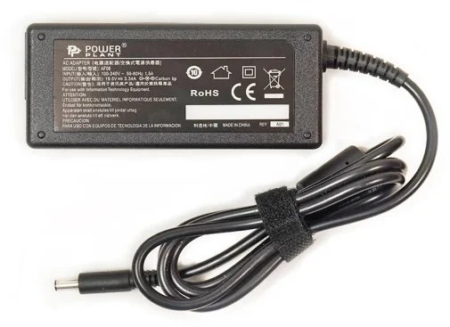 Фото: Блок живлення для ноутбука PowerPlant DELL 19.5V 3.34A 65W 4.5*3.0-PIN № 3 | KTC