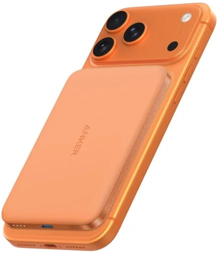Фото: Батарея універсальна Anker Nano 5000mAh 20W Qi2 15W Orange (A1665HO1) № 10 | KTC