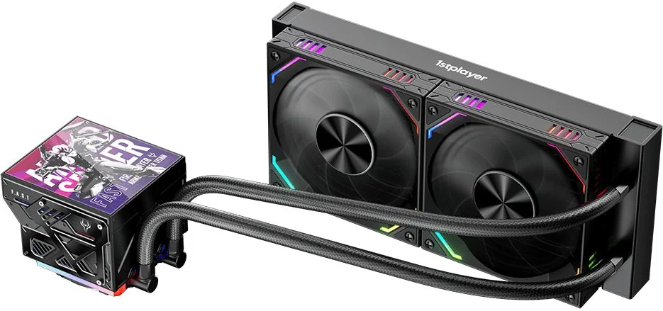 Фото: Система рідинного охолодження 1stPlayer FT-240 Black (FT-240-BK) № 12 | KTC