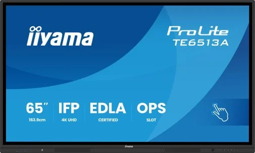 Фото: Інтерактивний дисплей iiyama Prolite TE6513A-B2AG 64.5 № 24 | KTC