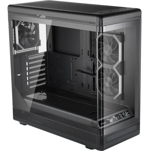 Фото: Корпус 1stPlayer PB8-BK-2FH7R-1FH7 Black with window № 16 | KTC