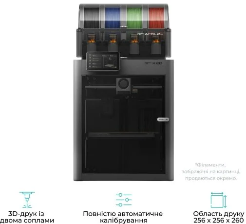 Фото: Принтер Bambu Lab X2D Combo (PF004-P+SA007-EU) № 11 | KTC