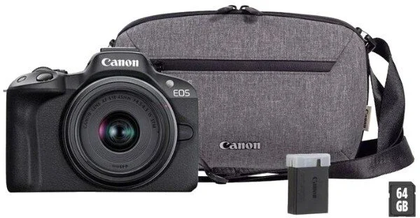 Фото: Цифрова фотокамера Canon EOS R100 kit 18-45 IS STM (6052C074) № 41 | KTC