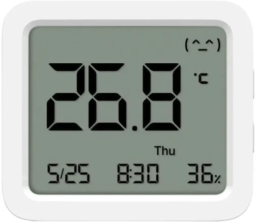 Фото: Термометр-гігрометр Xiaomi Mi Temperature and Humidity Monitor 3 White (BHR9041GL) № 8 | KTC