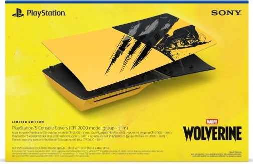 Фото: Накладка на приставку Sony PlayStation 5 Standard Digital Marvels Wolverine Limited Edition (1000056870) № 12 | KTC