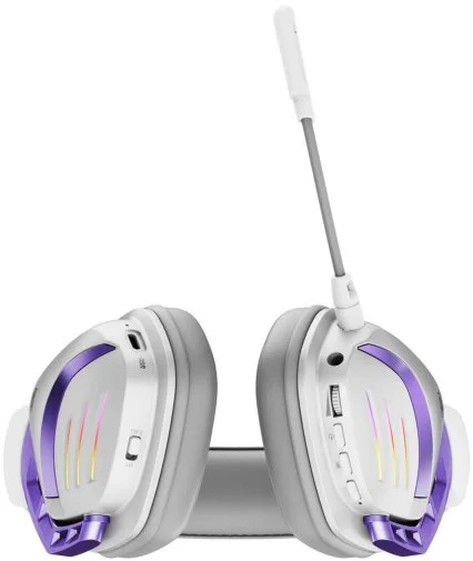 Фото: Гарнітура Proove Gaming Rage APP WL/BT/USB White/Purple (WHRG00020002) № 18 | KTC