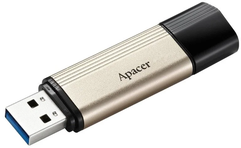 Фото: Флешка USB Apacer AH353 128GB Gold (AP128GAH353C-1) № 11 | KTC