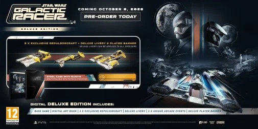 Фото: Гра Star Wars Galactic Racer Deluxe Edition PS5 Blu-ray № 17 | KTC