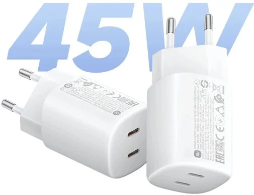 Фото: Зарядний пристрій Xiaomi Nano Turbo 45W White (BHR087OEU) № 9 | KTC