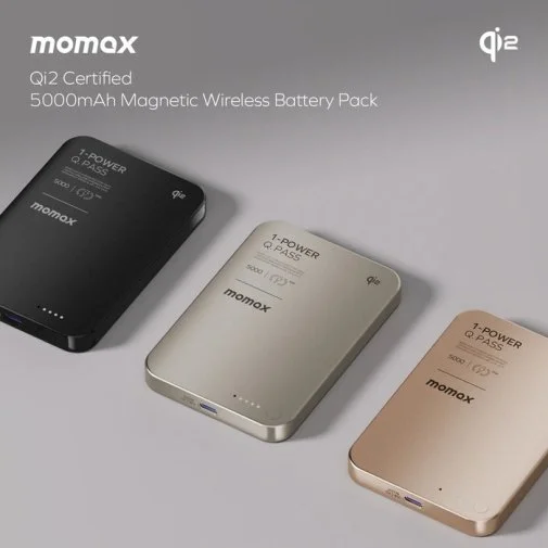 Фото: Батарея універсальна Momax 1-Power Q.Pass 5000mAh 20W / Qi 15W Titanium (IP129Q2L) № 22 | KTC