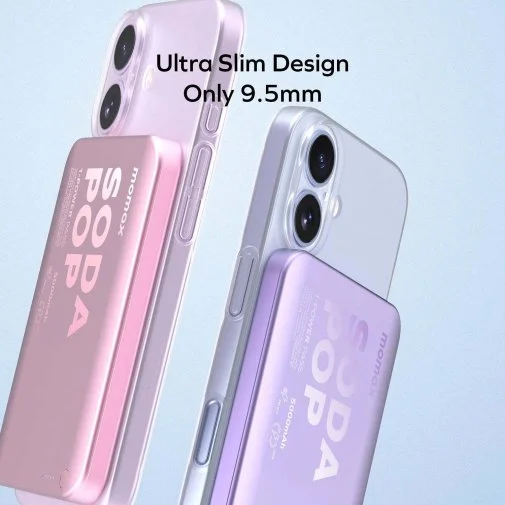 Фото: Батарея універсальна Momax 1-Power Pass 5000mAh 20W / Qi 15W Silver (IP165S) № 23 | KTC