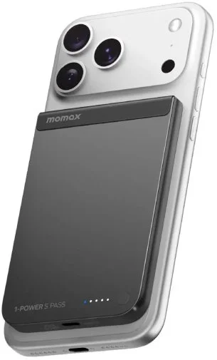Фото: Батарея універсальна Momax 1-Power S.Pass 5000mAh 20W / Qi 15W Black (IP161Q2D) № 18 | KTC