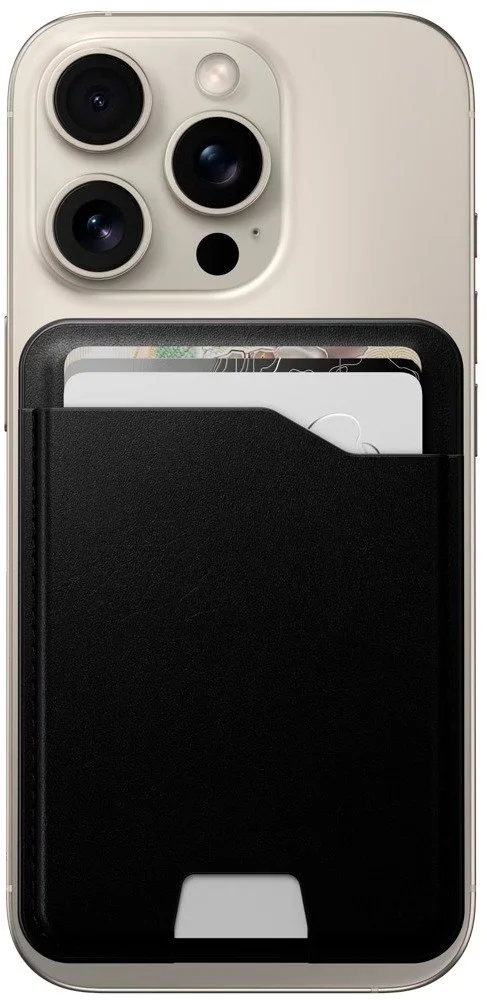 Фото: Чохол для пластикових карт Nomad for iPhone - Camino MagSafe with Find My Black (NM011741858) № 12 | KTC