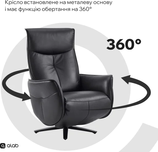 Фото: Крісло Qlab RC300B Black № 29 | KTC