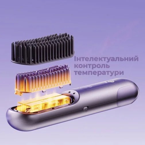 Фото: Щітка-випрямляч Dreame Sleek Berry Purple (AA02B-BP) № 17 | KTC