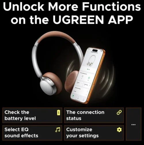 Фото: Навушники UGREEN HP207 Studio Plus Black (75630) № 26 | KTC