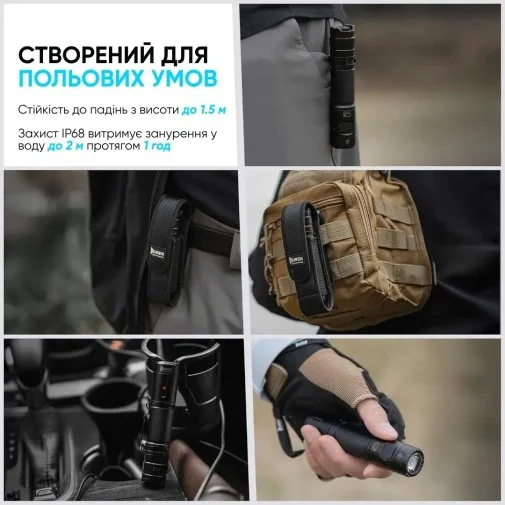 Фото: Ліхтар ручний Wuben C3 Black (wub-с3b) № 17 | KTC
