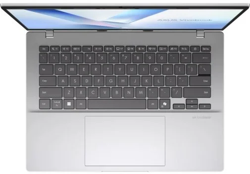 Фото: Ноутбук ASUS Vivobook 14 X1407QA-LY154W Cool Silver - 14" IPS 60 Гц / Snapdragon X1 / X1-26-100 / DDR5 8 ГБ / PCI-E SSD 256 ГБ / Adreno GPU № 9 | KTC