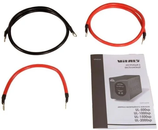 Фото: ДБЖ Vitals UL-2000sp 1200W 24V (254554) № 23 | KTC