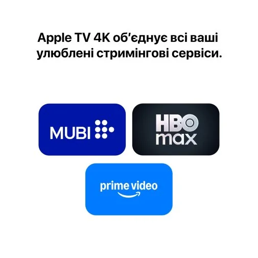 Фото: Медіаплеєр Apple TV 4K Wi-Fi 128GB A3593 2026 (MLFF4) № 13 | KTC