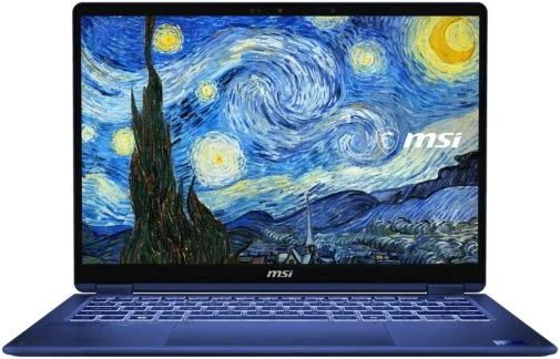 Фото: Ноутбук MSI Prestige 14 Flip AI+ The Starry Night (9S7-14T235-438) - 14" OLED 60 Гц / Intel Core Ultra X9 / 378H / 32 ГБ / PCI-E SSD 1 ТБ / Intel Arc graphics № 8 | KTC