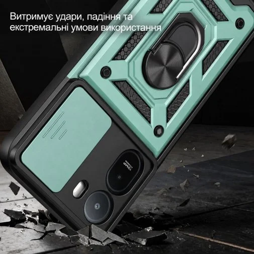 Фото: Чохол BeCover for Poco C81 Pro - Military Dark Green (716266) № 10 | KTC