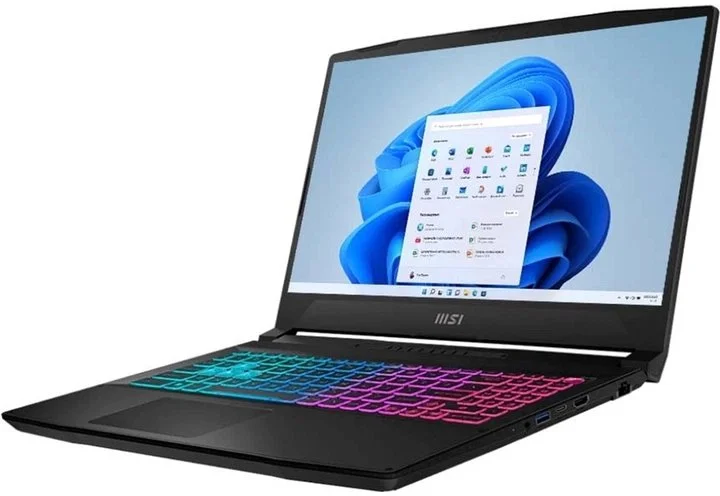 Фото: Ноутбук MSI Katana 15 B12VEK-1000PL - 15.6" IPS 144 Гц / Intel Core i5 / i5-12450H / DDR5 16 ГБ / PCI-E SSD 512 ГБ / GeForce RTX 4050 № 10 | KTC