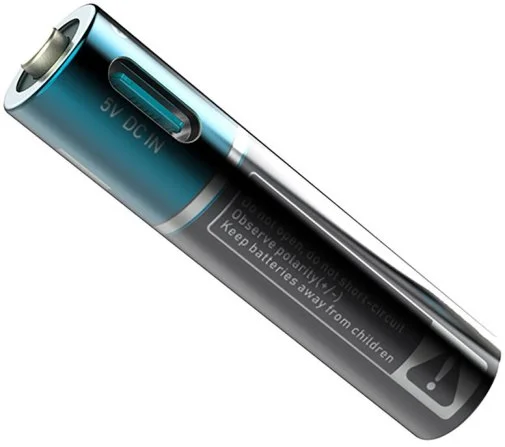 Фото: Акумулятор Marstek 7018C AAA USB-C 250 mAh 1.5V BL/4 (6951525704239) № 5 | KTC