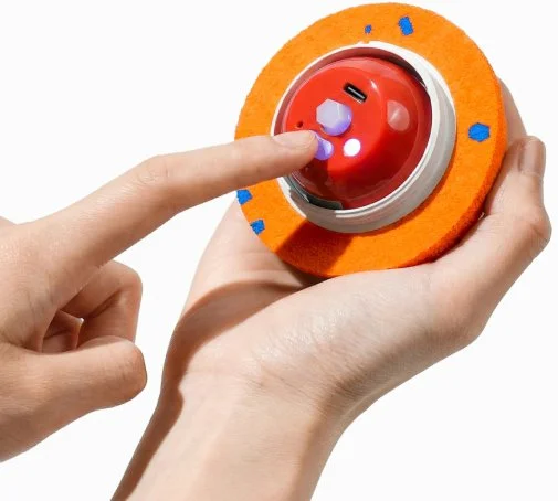 Фото: Інтерактивний розумний м'яч для собак Cheerble Wicked Ball Air Neo Bright Orange (CWQ09O) № 9 | KTC
