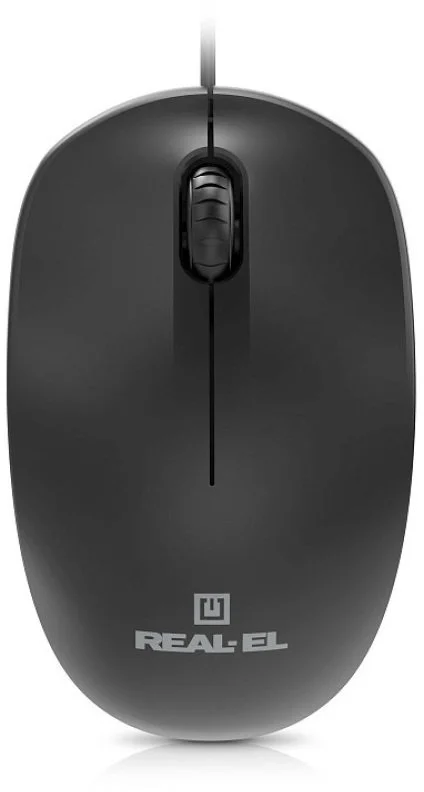 Фото: Миша Real-EL RM-206 USB Black (EL123200061) № 15 | KTC