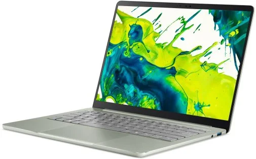 Фото: Ноутбук Acer Swift Air 14 SFA14-I31-56TW NX.W4EEU.007 Green - 14" IPS 120 Гц / Intel Core 5 / 320 / DDR5 12 ГБ / PCI-E SSD 512 ГБ / Intel Graphics № 13 | KTC