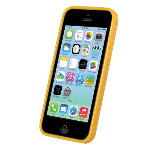 Фото: Чохол Kuboq для iPhone 5C Advanced TPU Connect оранжевий № 6 | KTC