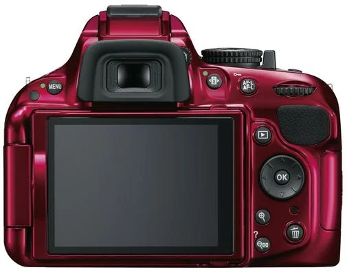Фото: Цифрова фотокамера дзеркальна Nikon D5200 kit 18-55 мм VR II червона № 10 | KTC