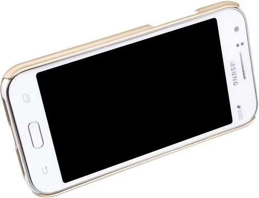 Фото: Чохол Nillkin для Samsung J1/J100 - Super Frosted Shield золотий № 8 | KTC