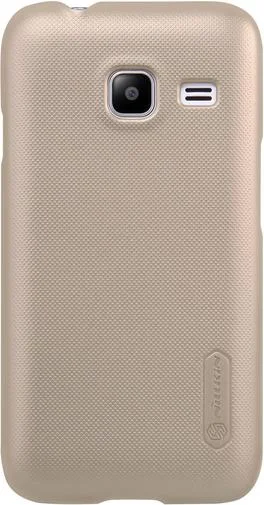 Фото: Чохол Nillkin для Samsung J1 J105 - Super Frosted Shield золотий № 8 | KTC