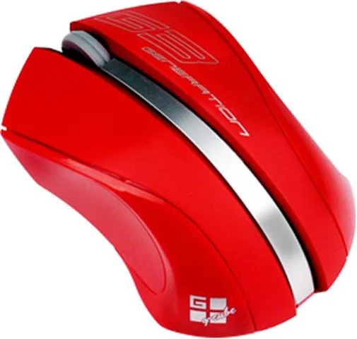 Фото: Мишка G-CUBE G9V-310 R Wireless червона № 8 | KTC