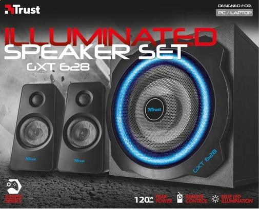 Акустична система Trust GXT 628 Limited Edition Speaker Set чорна