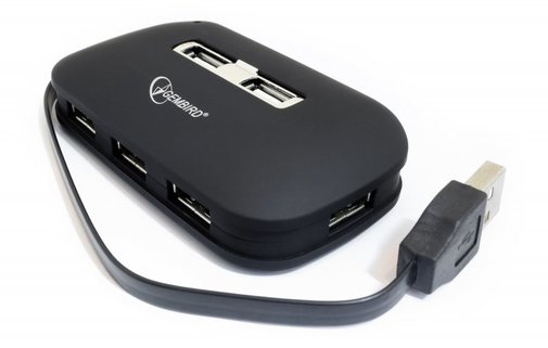 USB-хаб Gembird UH-010 чорний