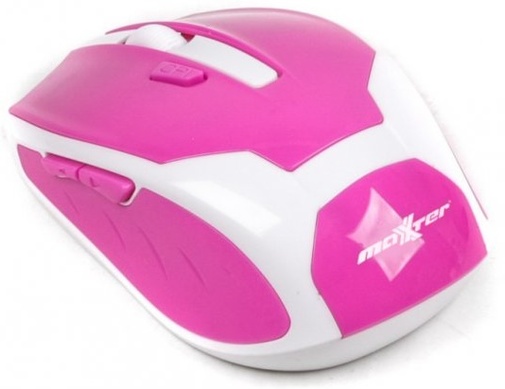 Мишка Maxxter Mr-317-R біла/рожева