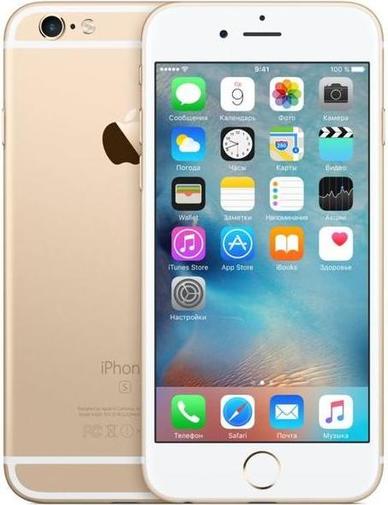 Смартфон Apple iPhone 6s A1688 128 ГБ золотий
