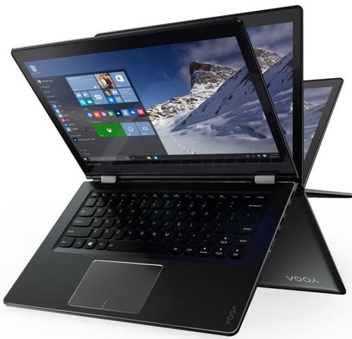Ноутбук Lenovo Yoga 510-14ISK (80S7006XRA) чорний